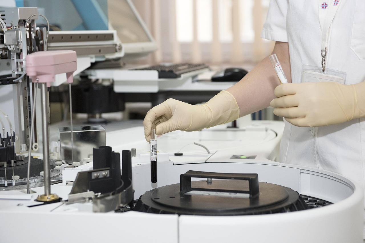 medical logistics laboratory test tubes